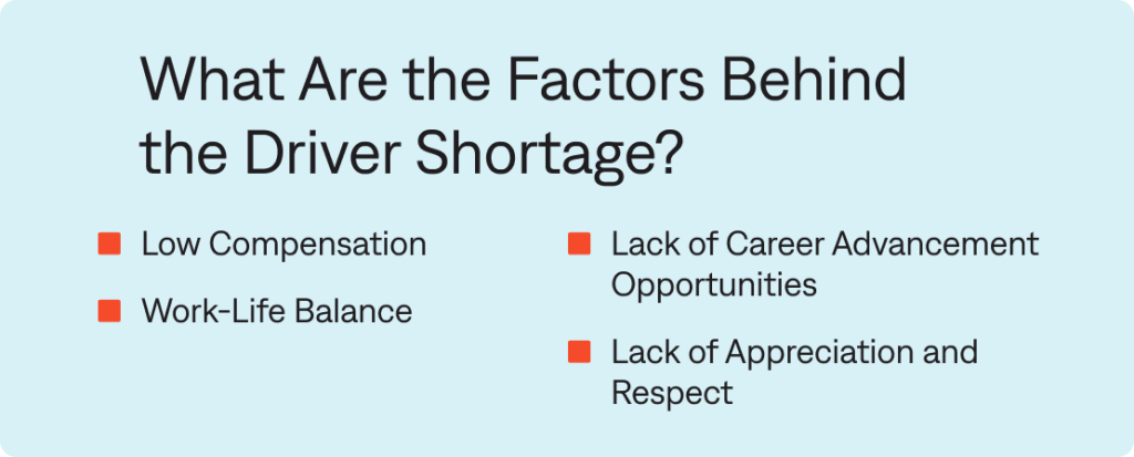 What Are the Factors Behind the Driver Shortage?